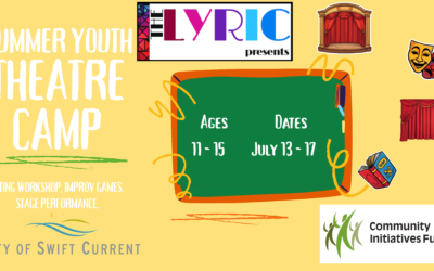 Summer Youth Theatre Camp Ages 12-15yrs